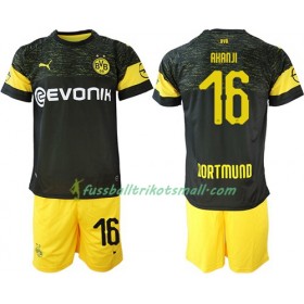 Fußballtrikots Borussia Dortmund Akanji 16 Kinder 2018-2019 Kurzarm Auswärts-trikot kaufen